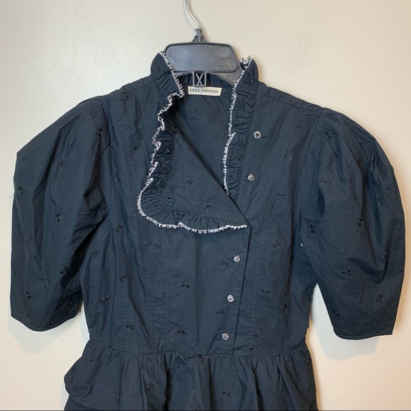 NEW Ulla Johnson Linnea Dress in Obsidian - Size 2 - Picture 5 of 10